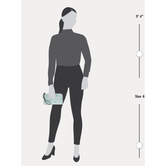 Kate Spade Medium L-Zip Lucy Wristlet Day Tripper Scattered Daisies Floral NWOT - Picture 5 of 8